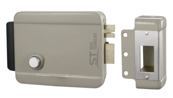 ST-EL-04(N/1C/B/PS)(СЕРЫЙ) Замок электромеханический Фото