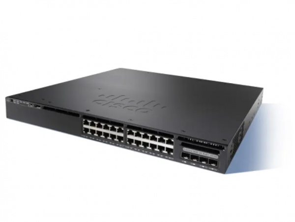 Коммутатор Cisco Catalyst 3650 24 Port Data 2x10G Uplink IP Services (WS-C3650-24TD-E) Фото