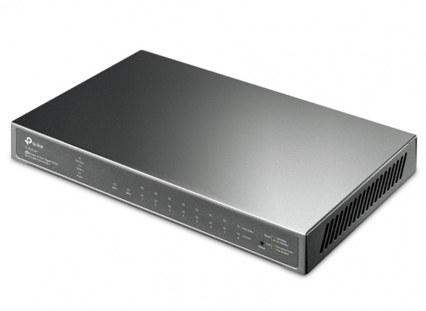 TL-SG2210P JetStream гигабитный 8-портовый Smart коммутатор PoE с 2 SFP-слотами Фото