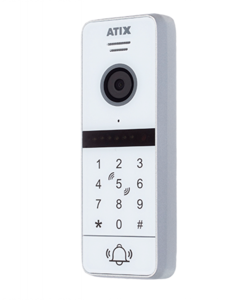 AT-I-D31F/CKR White Вызывная панель со встроенным считывателем карт доступа и клавиатурой Фото AT-I-D31F/CKR White Вызывная панель со встроенным считывателем карт доступа и клавиатурой Фото