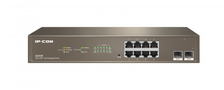 G3310F Управляемый L2 коммутатор IP-COM с 8 Ethernet портами 10/100/1000 Мбит/с, 2 SFP 100/1000 Мбит/с  Фото