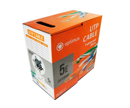 Кабель Optimus U5e-4x2x0.48 Cu (OUT) 1м Фото