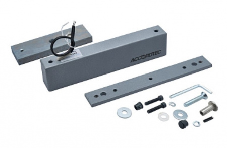 ML-180K Электромагнитный замок с планкой, цвет Серебряный металлик Фото