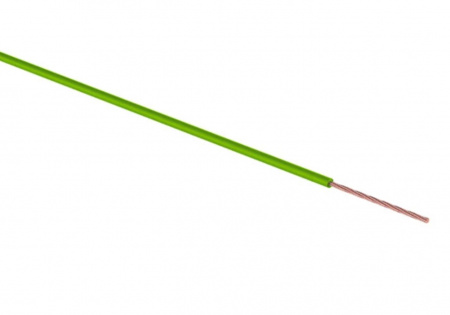 Провод ПГВА REXANT 1х0.75 мм², зеленый, бухта 100 м Фото