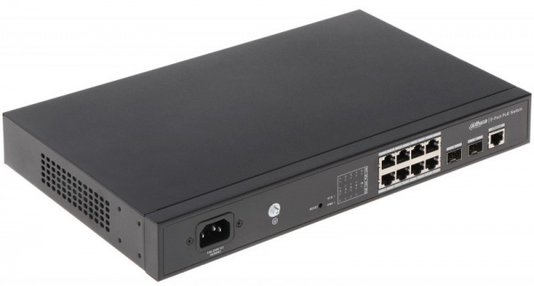 DH-PFS4210-8GT-150 8-портовый гигабитный управляемый коммутатор с PoE, уровень L2 Фото