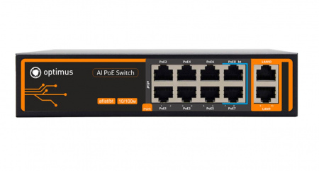 Коммутатор Optimus U1I-8F2b/2F Фото