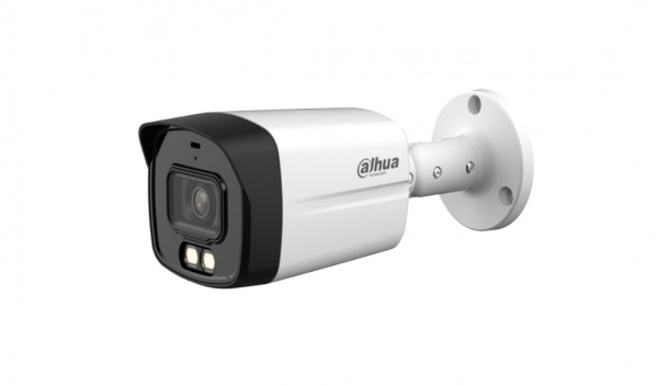 DH-HAC-HFW1200TLMP-IL-A-0280B-S6 Уличная цилиндрическая HDCVI-видеокамера с интеллектуальной двойной подсветкой 2Мп Фото