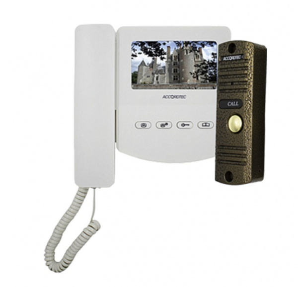 Комплект домофонии AT-home4 WH-BZ Фото