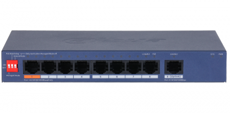 DH-CS4009-8GT-60 8-портовый гигабитный PoE коммутатор с функцией облачного управления Фото