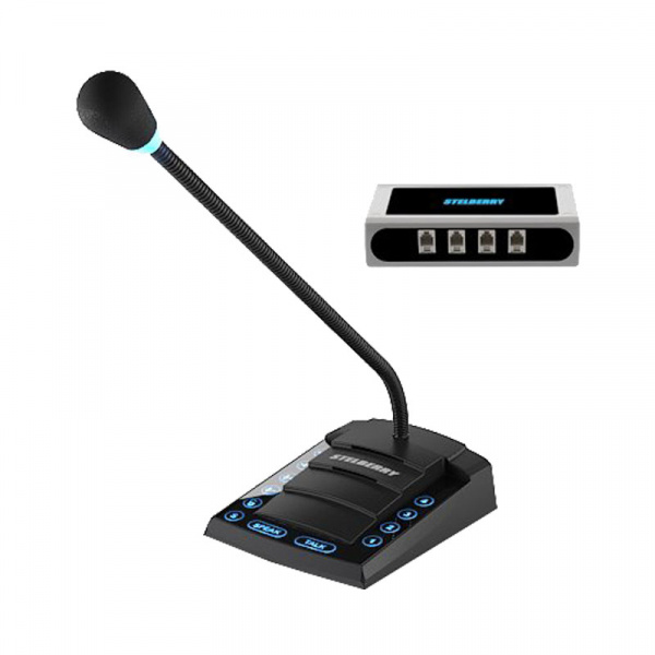 Stelberry S-740 Устройство переговорное клиент-кассир, дуплексное Фото Stelberry S-740 Устройство переговорное клиент-кассир, дуплексное Фото