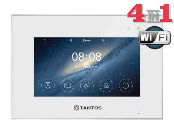 Marilyn HD Wi-Fi (white) Монитор цветного видеодомофона 7 дюймов Фото Marilyn HD Wi-Fi (white) Монитор цветного видеодомофона 7 дюймов Фото