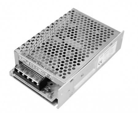 Источник питания 220 V AC/12 V DC 4,5 A 50 W с разъемами под винт, без влагозащиты (IP23) Фото Источник питания 220 V AC/12 V DC 4,5 A 50 W с разъемами под винт, без влагозащиты (IP23) Фото