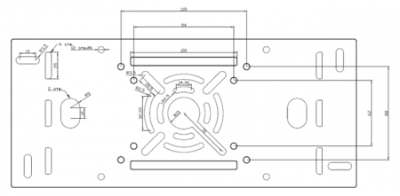 TSi-СM01 кронштейн универсальный для видеокамер Фото