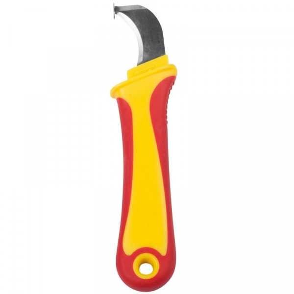 Нож монтажника, нержавеющая сталь, с «пяткой» REXANT Фото