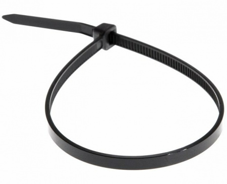 Хомут nylon 200x4,8 мм 100 шт. чёрный Tantos Фото Хомут nylon 200x4,8 мм 100 шт. чёрный Tantos Фото