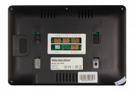 NEO Slim (Black) Монитор видеодомофона цветной 7 дюймов с сенсорным дисплеем Фото