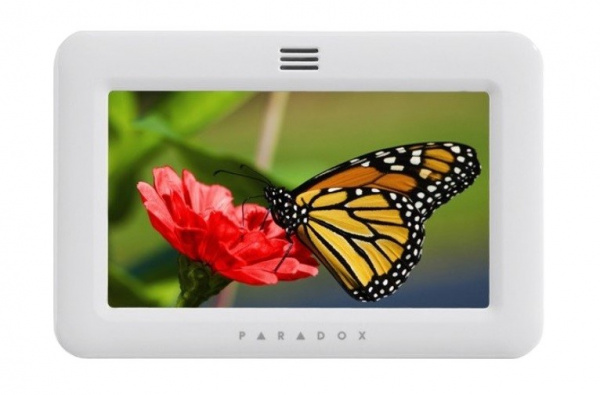 TM50-W Клавиатура проводная с сенсорным экраном, диагональ 5 дюйма, белая Фото