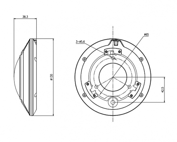 STC-IPM12130A  IP-камера 12Мп фишай с ИК-подсветкой Фото