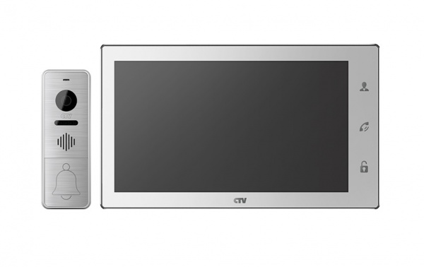 CTV-DP4106AHD W (белый) Комплект видеодомофона Фото