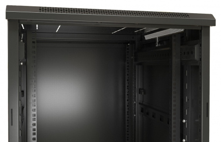 Hyperline TTB-2268-AS-RAL9004 Шкаф напольный 19-дюймовый, 22U, 1166x600х800 мм (ВхШхГ) Фото