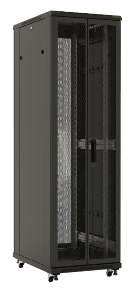 Hyperline TTB-4288-DD-RAL9004 Шкаф напольный 19-дюймовый, 42U, 2055x800х800 мм (ВхШхГ) Фото