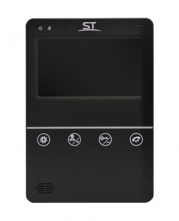 ST-M100/4 (S) ЧЕРНЫЙ, (версия 2) Монитор домофона цветной Фото