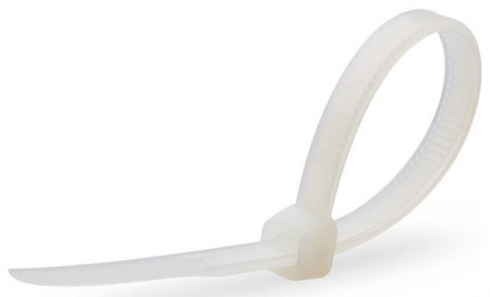 Стяжки нейлоновые КСС 4х200 (б) (100шт.) (Fortisflex) Фото